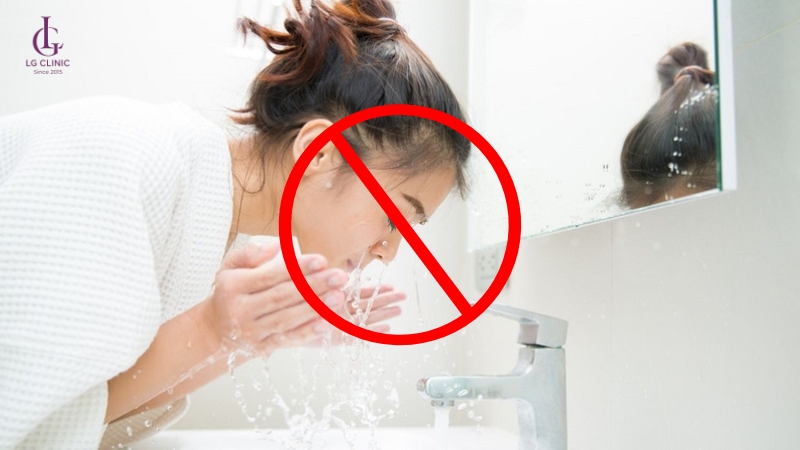 kiêng nước sau khi tiêm meso