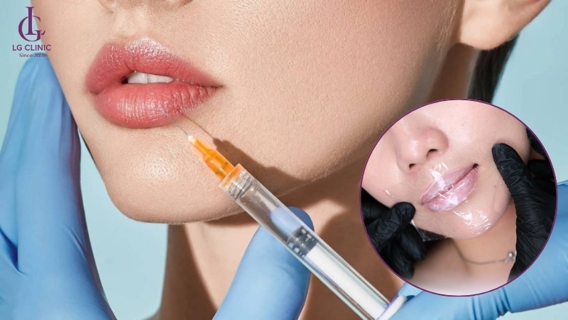 gây tê trước khi tiêm filler