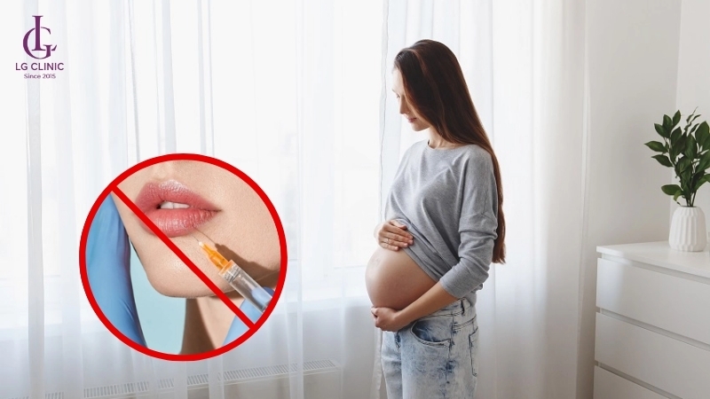 có bầu không nên tiêm filler