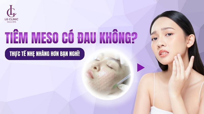 tiêm meso có đau không