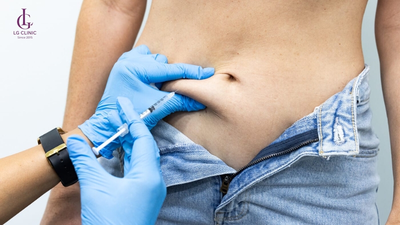 tiêm meso giảm béo loại bỏ mỡ dưới da