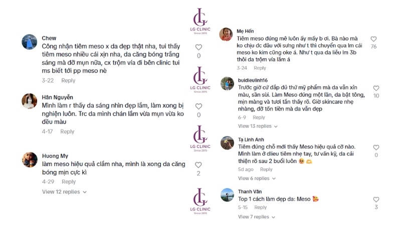 bình luận tích cực trên tiktok
