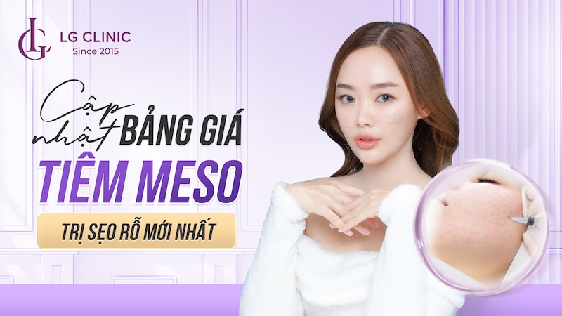 giá tiêm meso trị sẹo rỗ