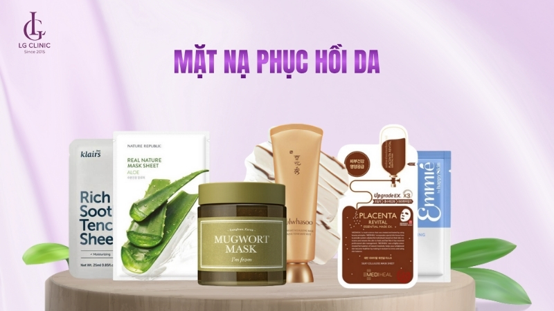 các loại mặt nạ phục hồi da