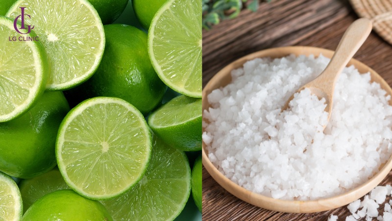 trị thâm nách bằng chanh và muối