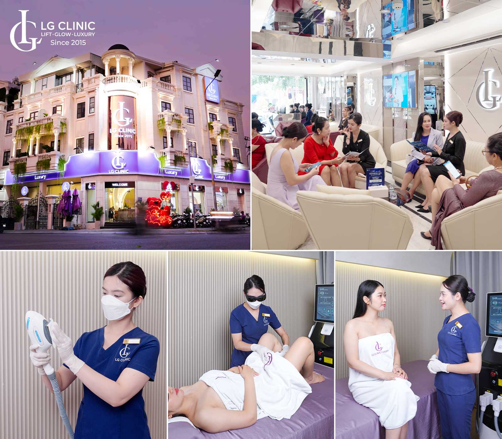 Triệt lông tại LG Clinic - giải quyết tình trạng lông mu quá rậm rạp hiệu quả