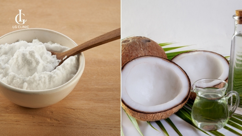 cách trị thâm đầu gối bằng baking soda