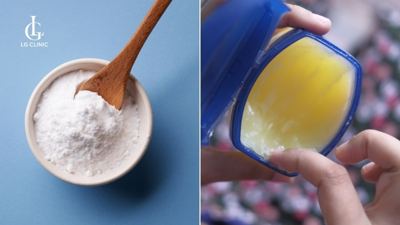 cách trị thâm đầu gối bằng baking soda