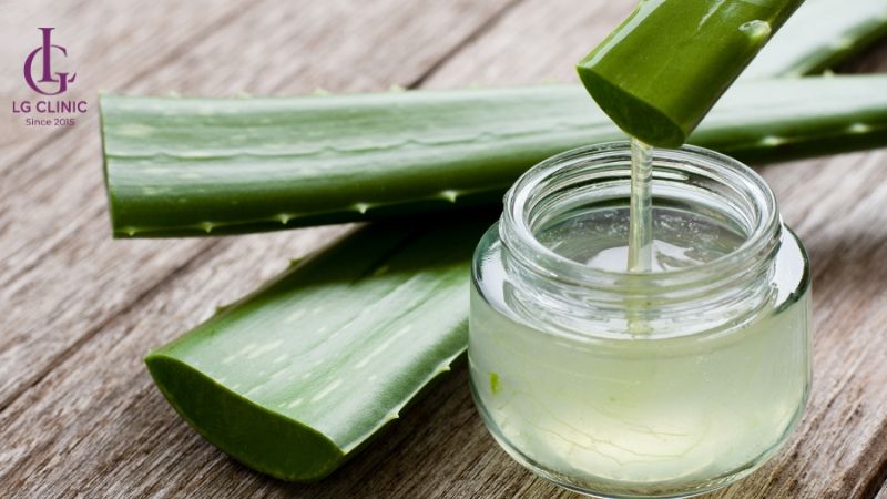cách trị thâm đầu gối bằng nha đam