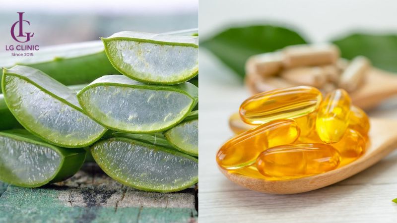 cách trị thâm đầu gối bằng nha đam