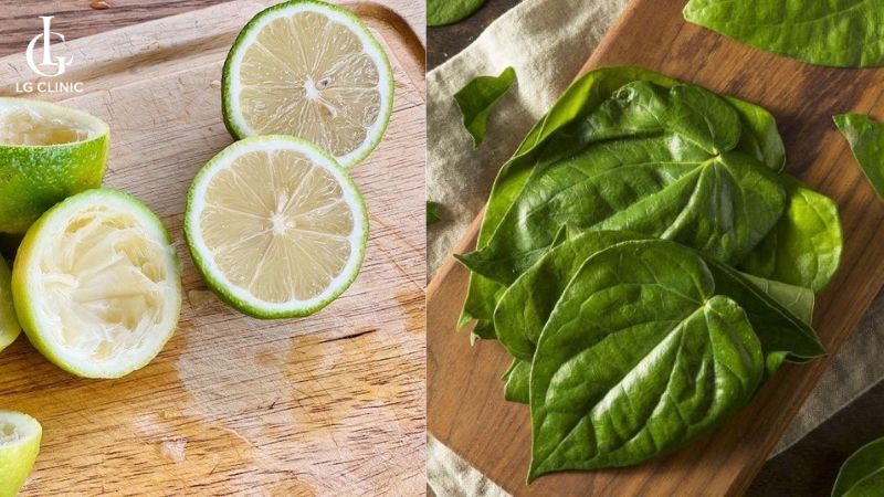 cách trị thâm vùng kín bằng lá trầu