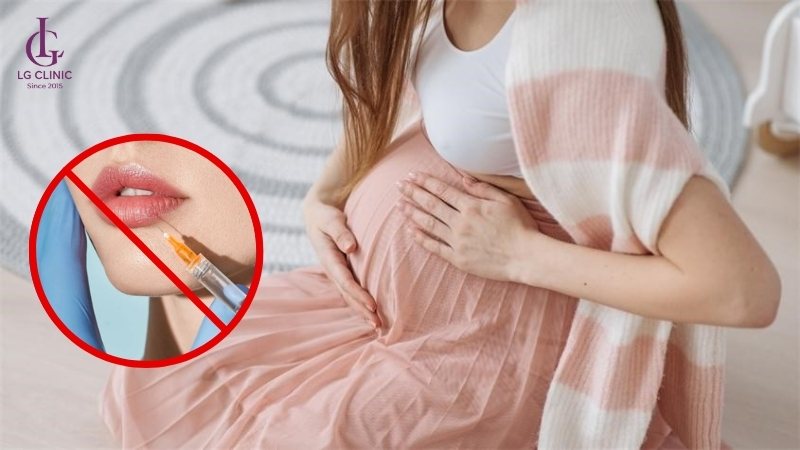 có bầu không nên tiêm filler