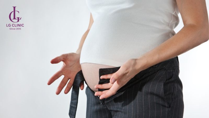 có bầu vùng kín bị thâm, mang thai vùng kín bị thâm đen