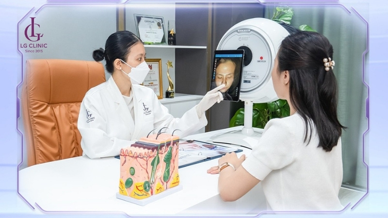 điều trị thâm quầng mắt ở đâu