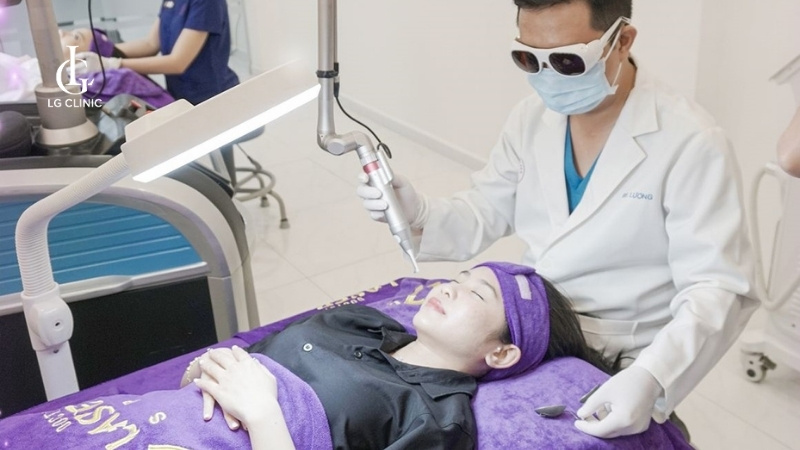 điều trị thâm quầng mắt ở đâu