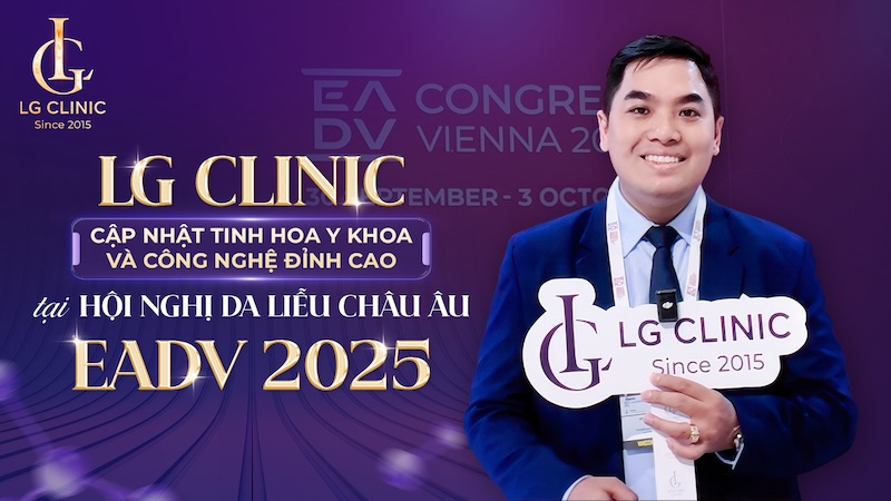 bác sĩ LG Clinic tham dự EADV 2025