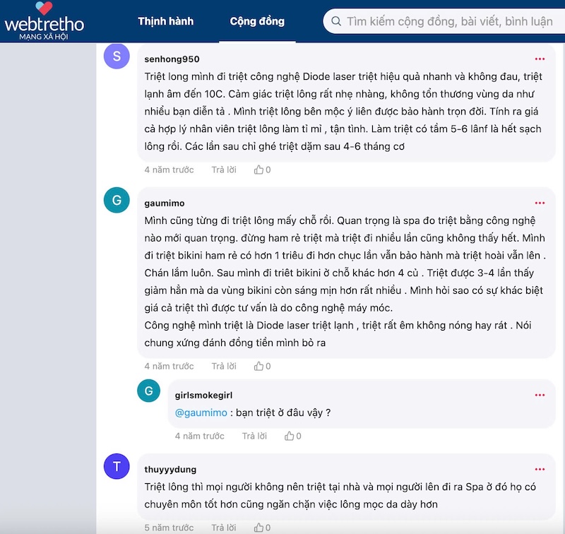 có nên triệt lông vùng kín