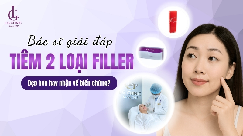 tiêm 2 loại filler được không