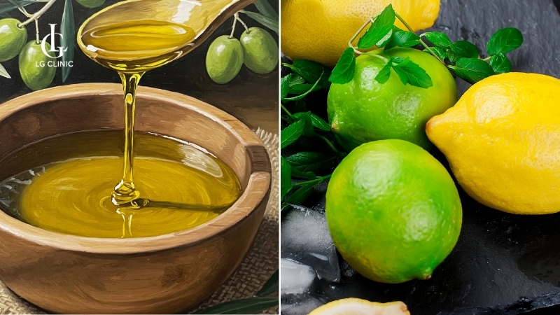 trị thâm mắt bằng dầu oliu - dầu oliu trị thâm mắt
