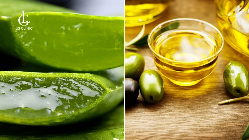 trị thâm mắt bằng dầu oliu - dầu oliu trị thâm mắt