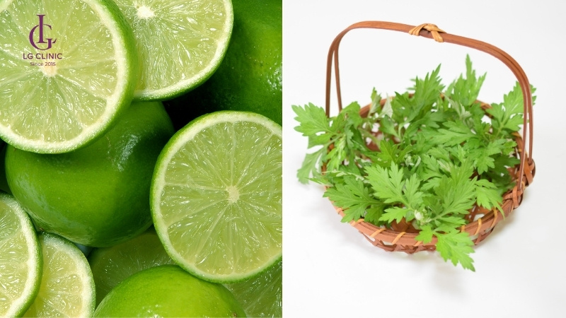 cách trị thâm mắt bằng lá ngải cứu