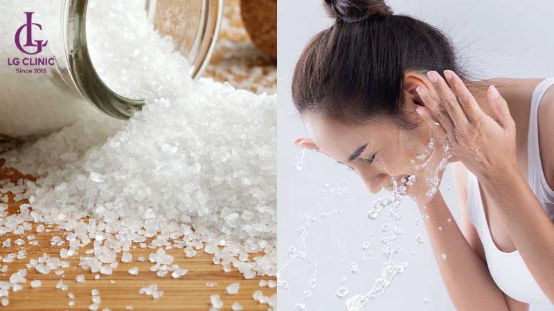 cách trị thâm mắt bằng muối