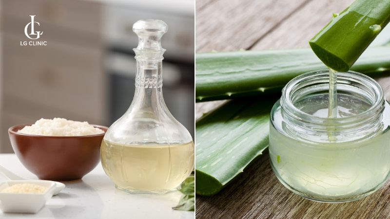 cách trị thâm quầng mắt bằng nha đam