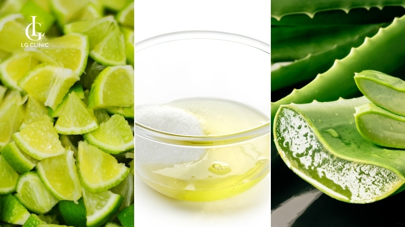 cách trị thâm quầng mắt bằng nha đam