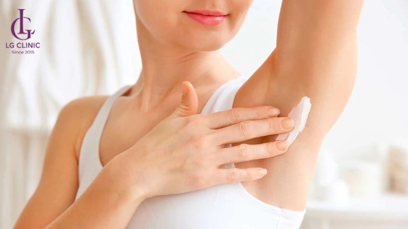 triệt lông nách bằng tia laser