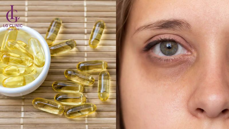 vitamin e có trị thâm mắt không