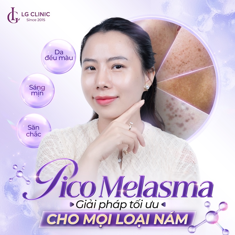 trị nám pico melasma