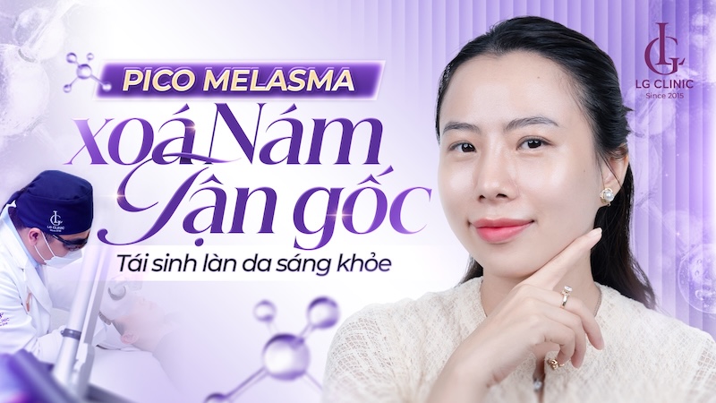 trị nám pico melasma