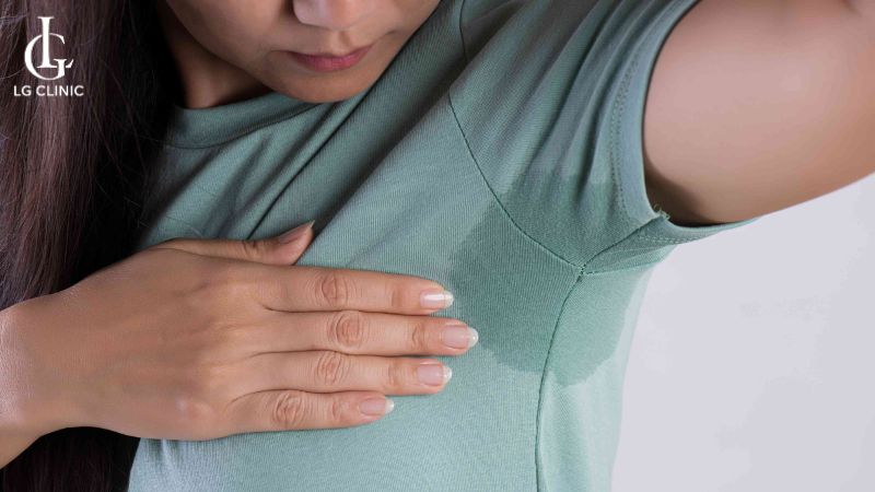 triệt lông nách có giảm mồ hôi không