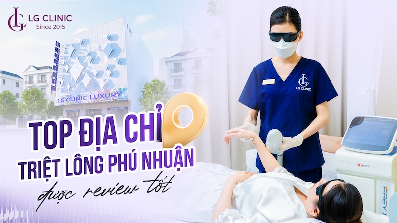 địa chỉ triệt lông tại phú nhuận