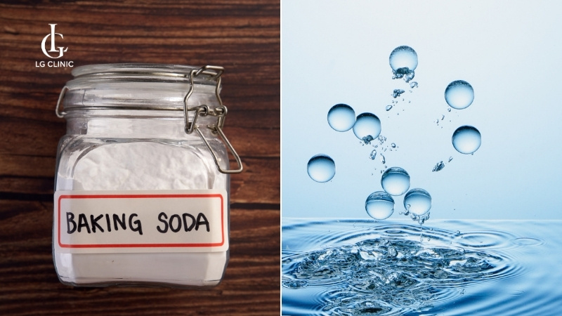 cách trị thâm bẹn bằng baking soda