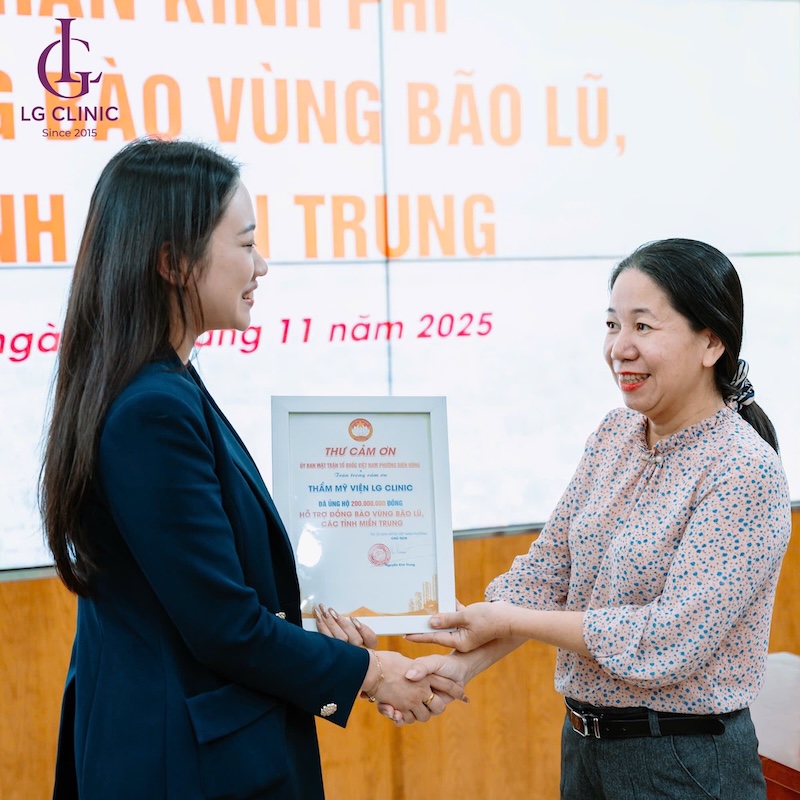 lg clinic ủng hộ 200 triệu 