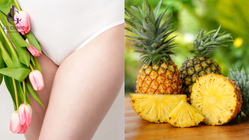 ăn dứa có thơm vùng kín không