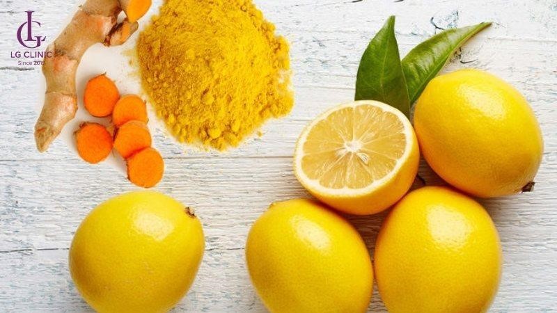 cách làm hồng nhũ hoa bằng chanh