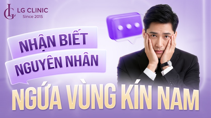 Hình ảnh ngứa vùng kín nam thường gặp cần chú ý