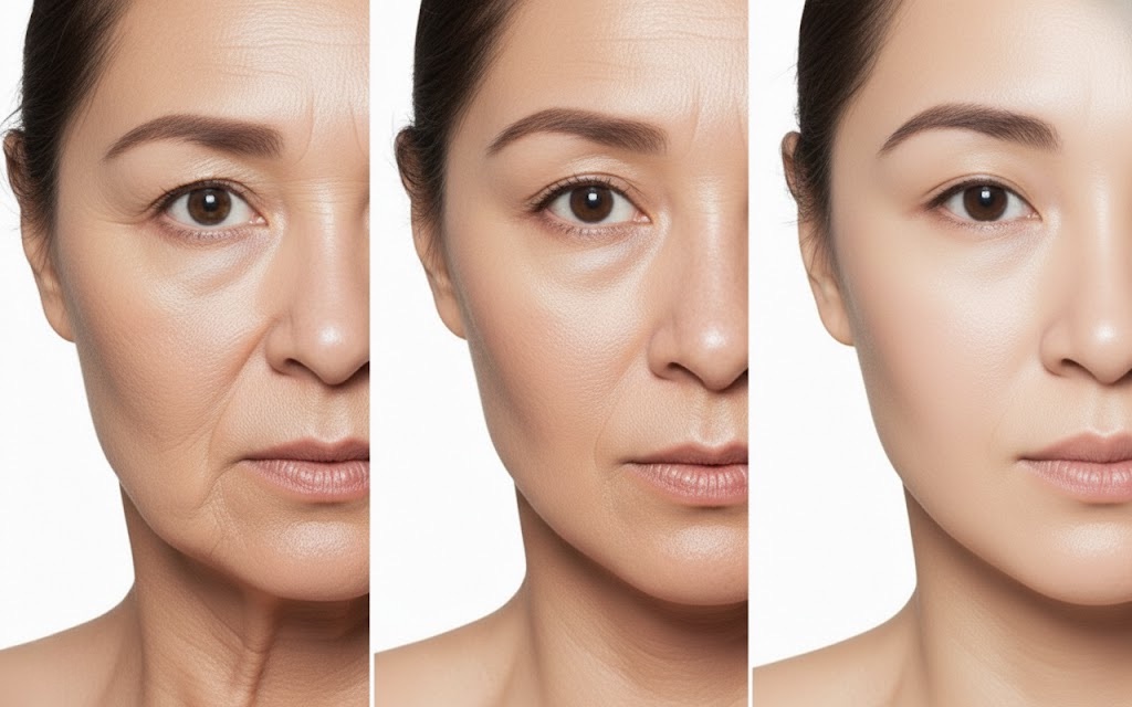 da chảy xệ phù hợp với nâng cơ mặt