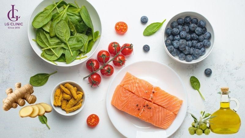 sau khi bắn laser nên ăn gì