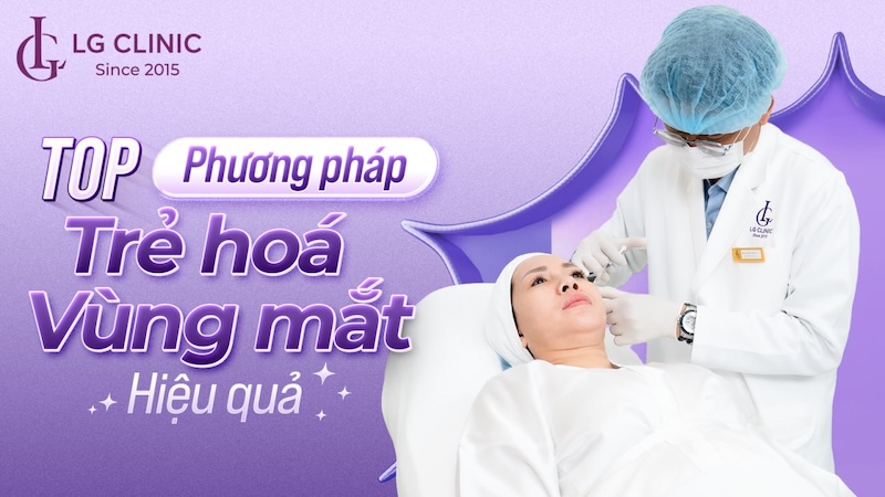 phương pháp trẻ hóa vùng mắt