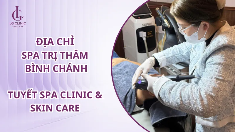 Spa trị thâm bình chánh