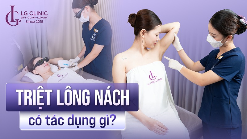 triệt lông nách có tác dụng gì