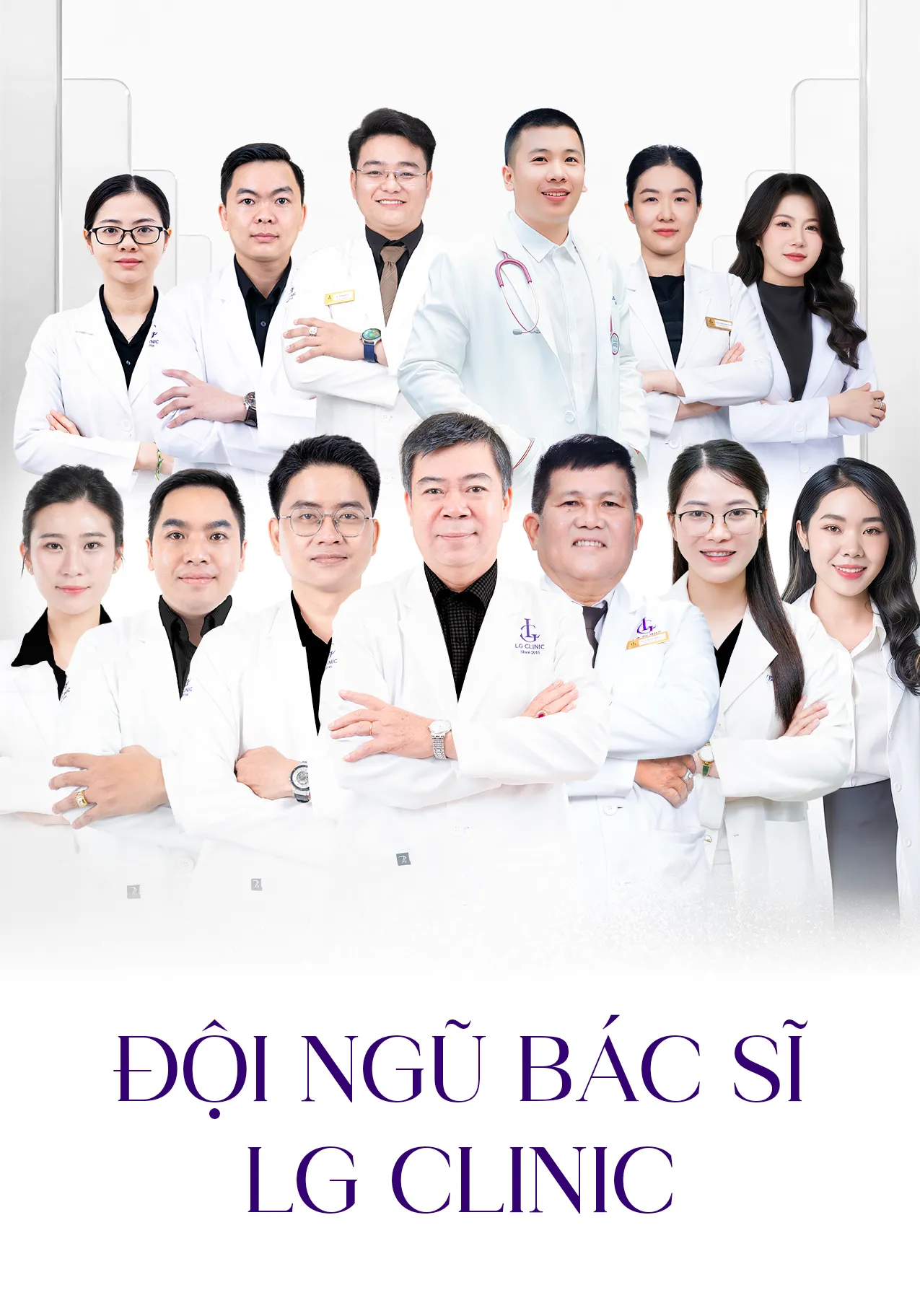 Banner đội ngũ bác sĩ LG Clinic MB 1