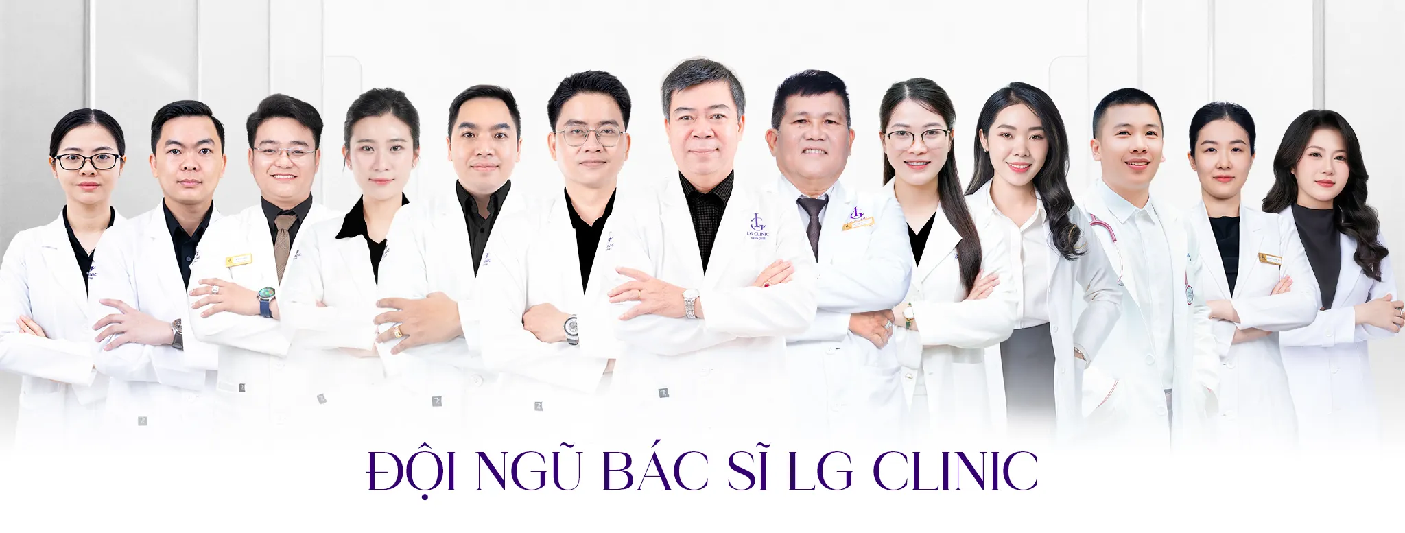 Banner đội ngũ bác sĩ LG Clinic PC