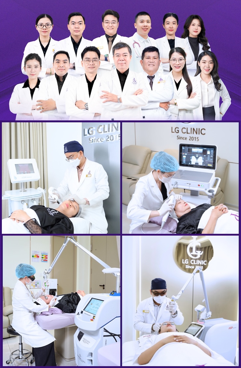 điều trị nếp nhăn giữa 2 chân mày tại lg clinic