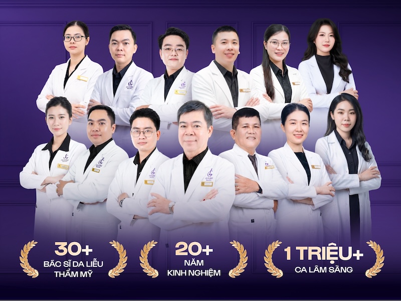 đội ngũ bác sĩ tại lg clinic
