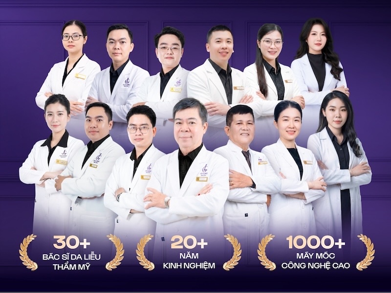 đội ngũ bác sĩ tại lg clinic