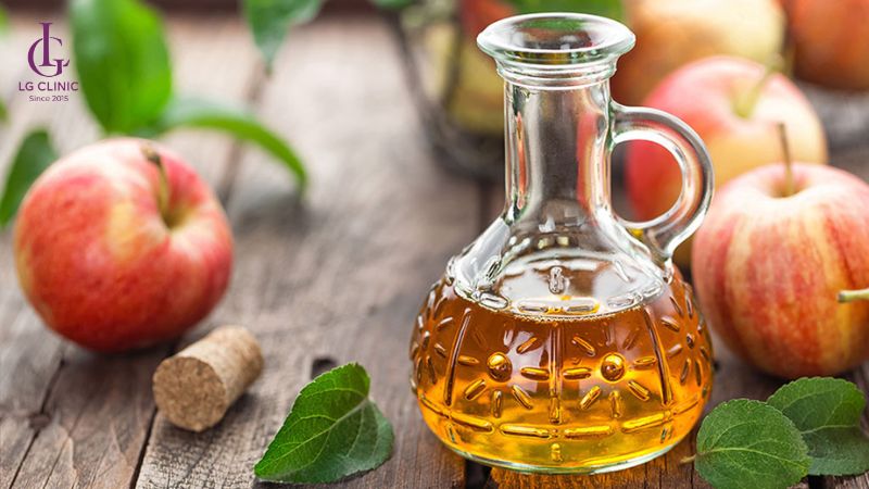 Trị thâm bằng giấm táo